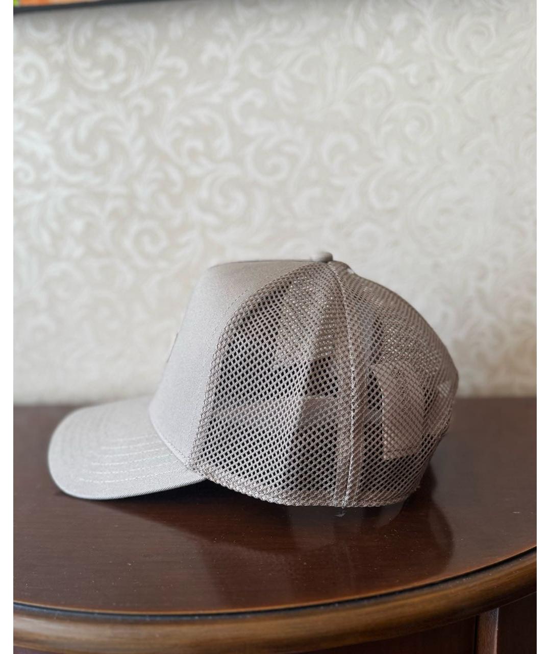 ALO YOGA Бежевая хлопковая кепка, фото 2