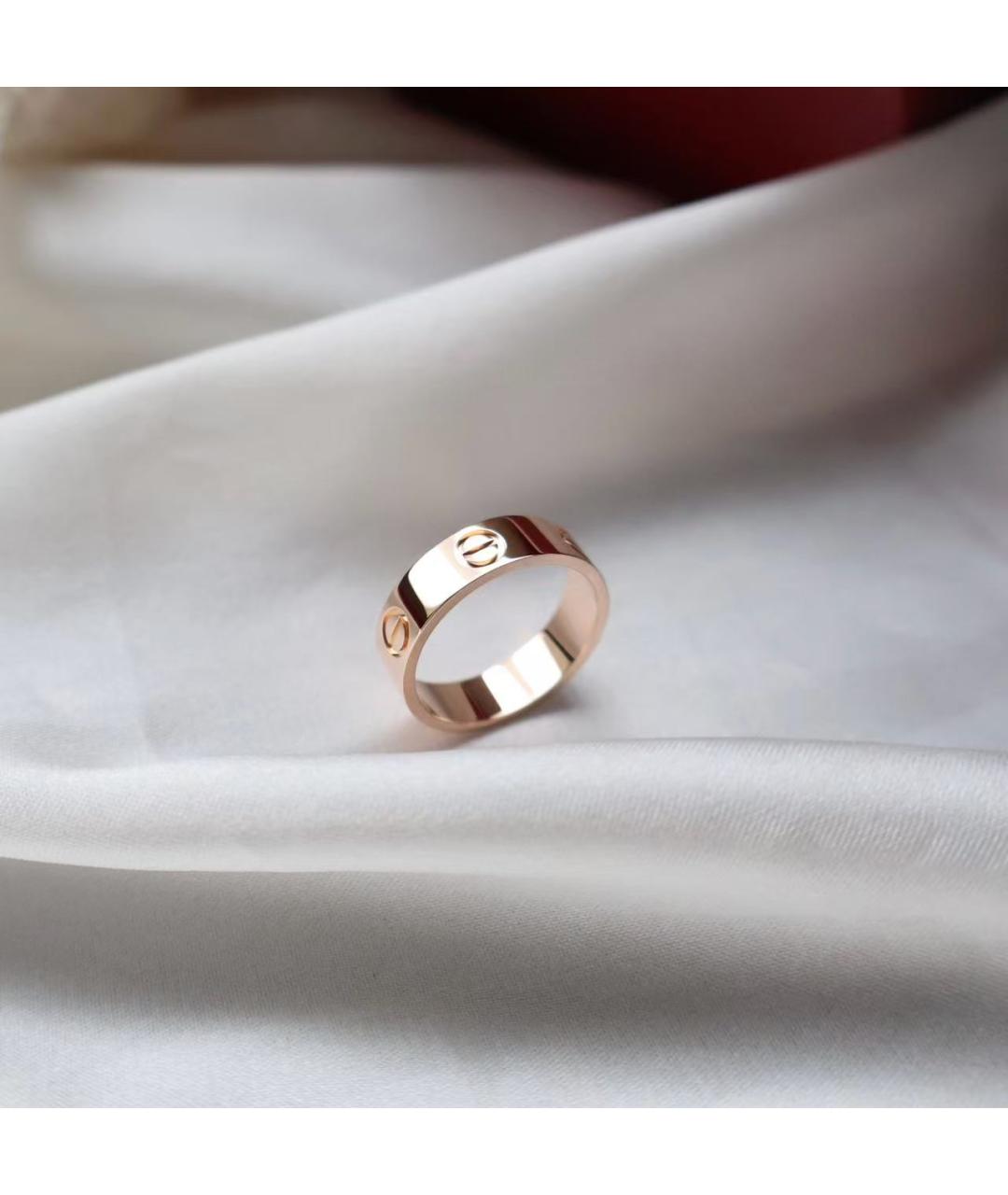 CARTIER Золотое кольцо из розового золота, фото 5
