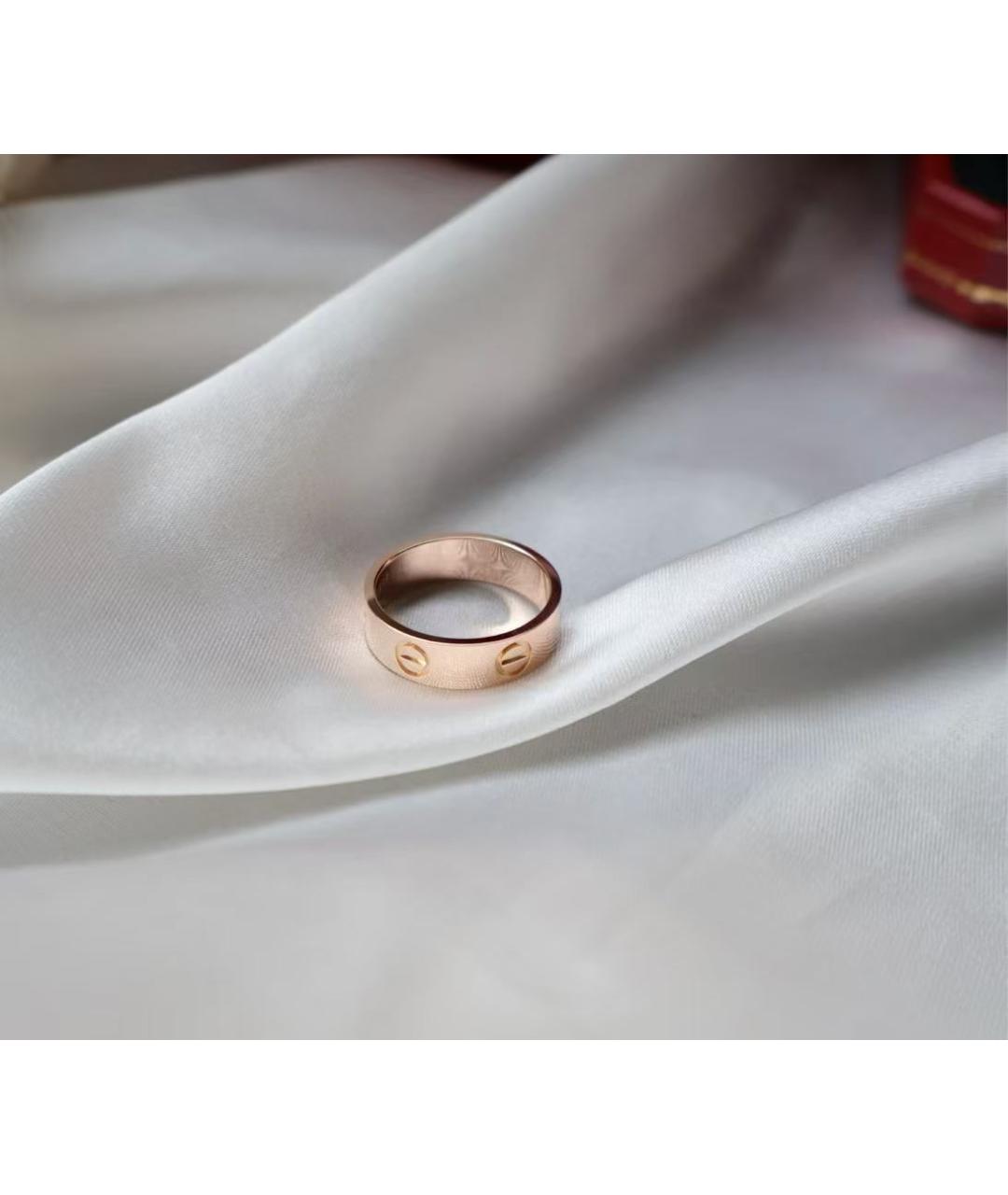 CARTIER Золотое кольцо из розового золота, фото 4