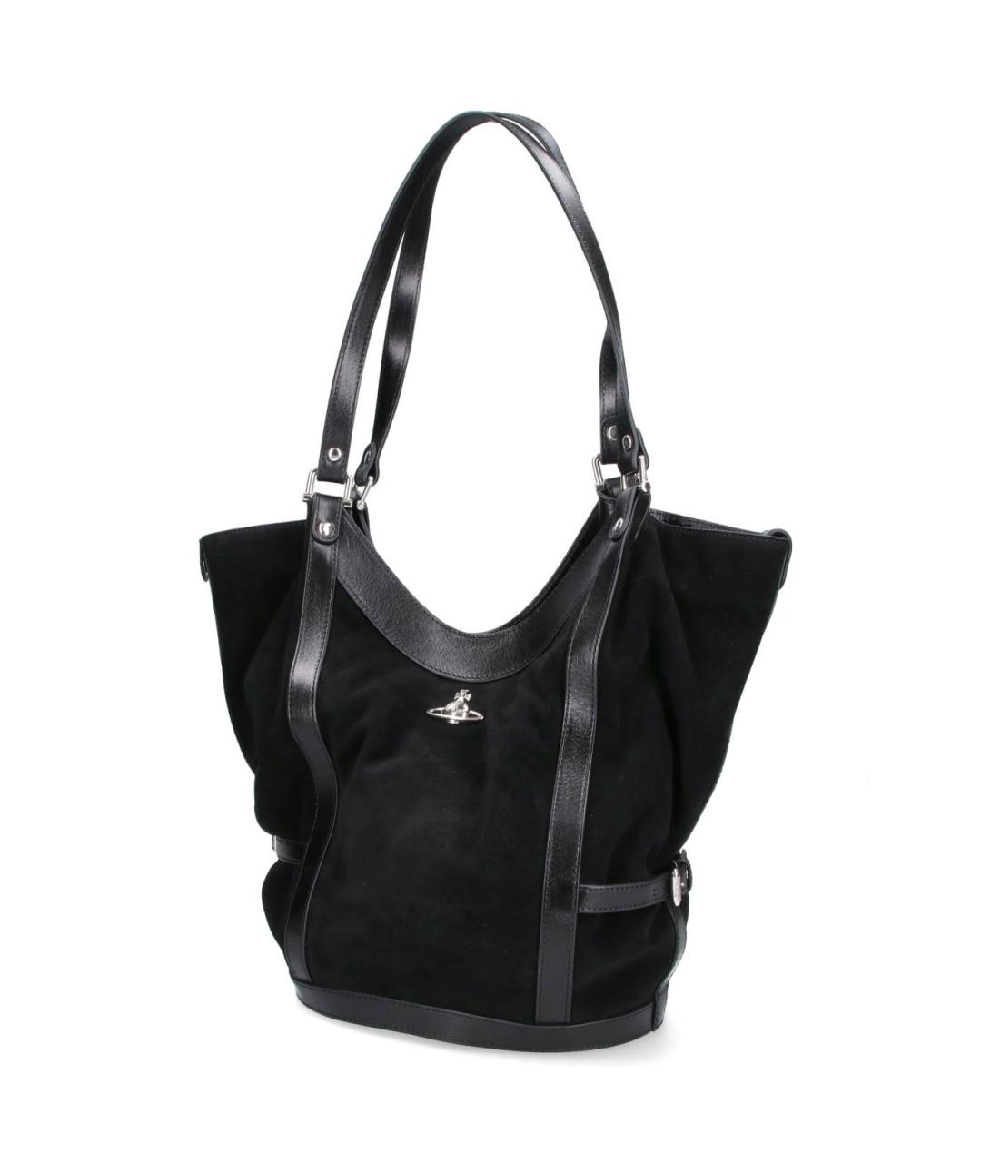 VIVIENNE WESTWOOD Черная сумка тоут, фото 2