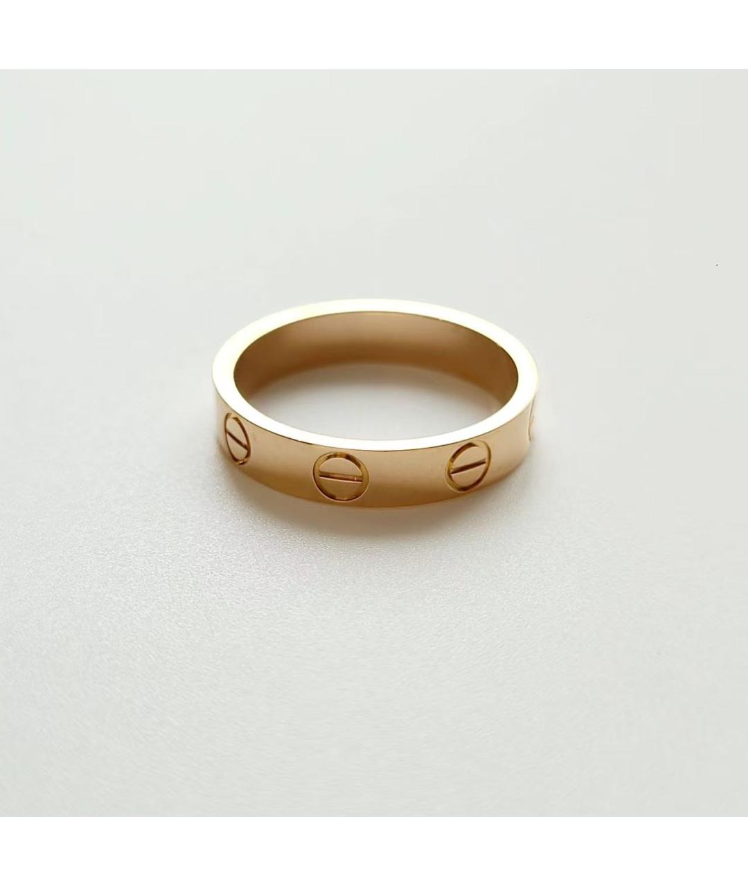 CARTIER Золотое кольцо из розового золота, фото 4