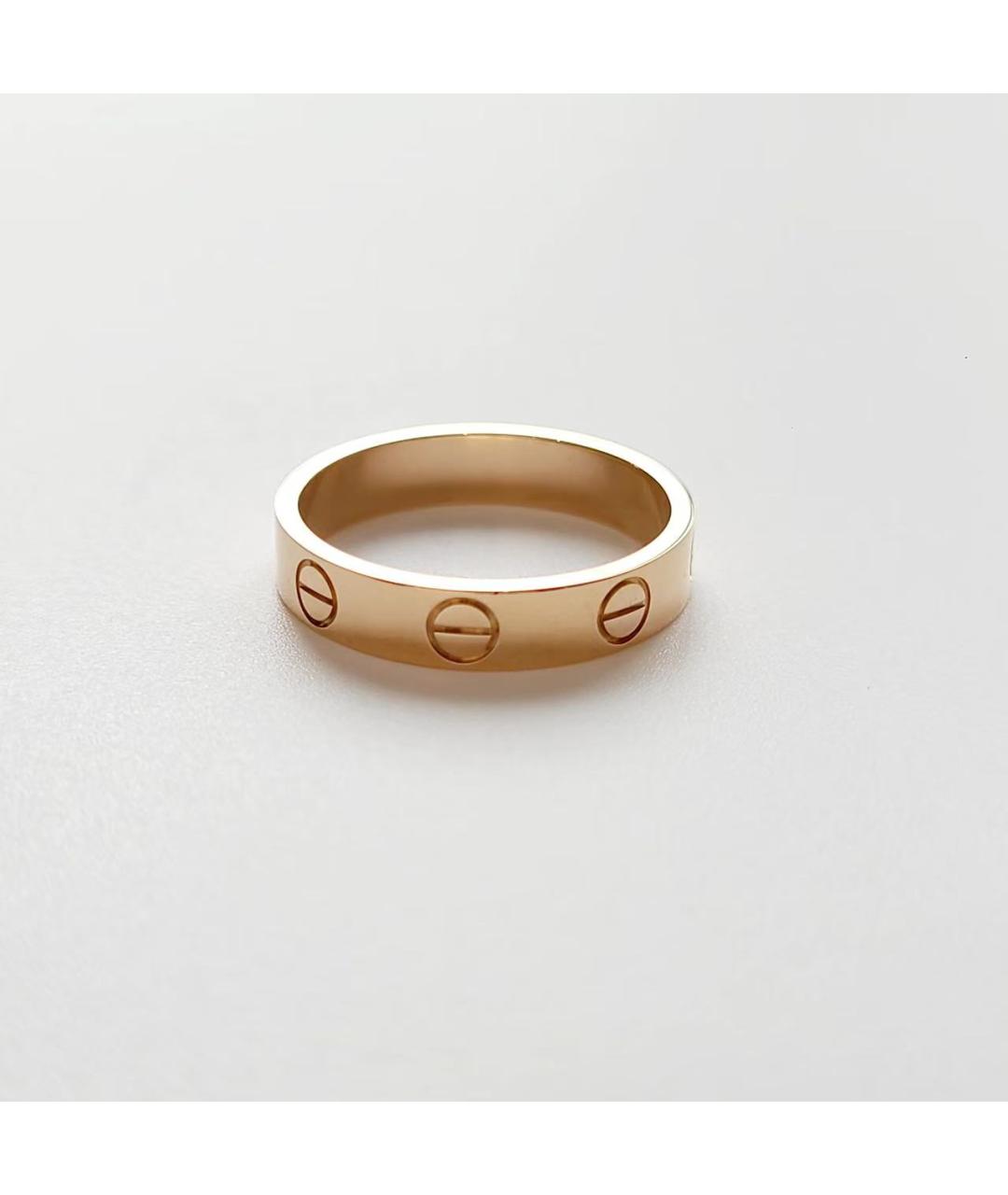 CARTIER Золотое кольцо из розового золота, фото 3