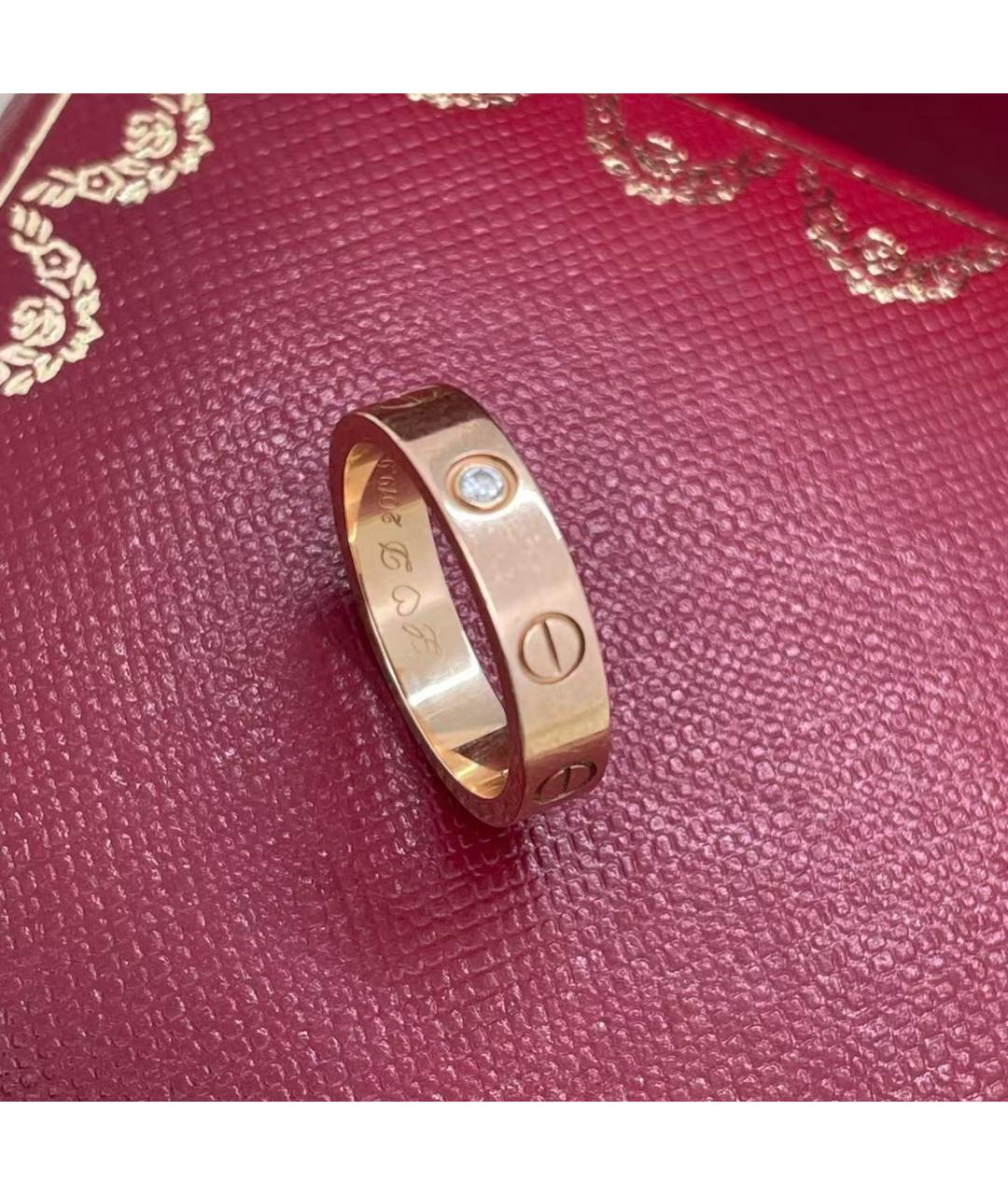 CARTIER Золотое кольцо из розового золота, фото 3