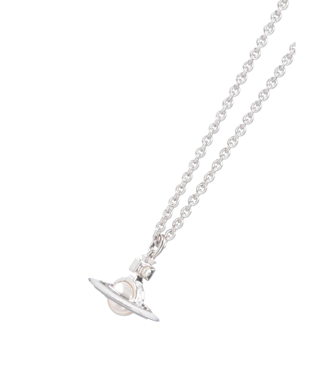 VIVIENNE WESTWOOD Серебряная латунная цепочка, фото 3