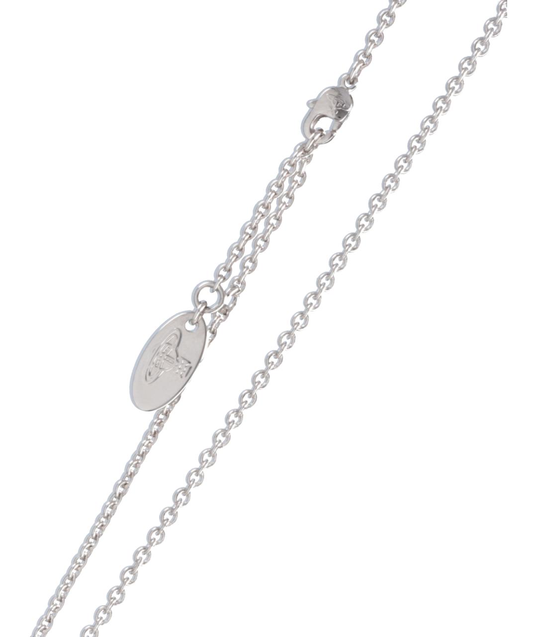 VIVIENNE WESTWOOD Серебряная латунная цепочка, фото 2