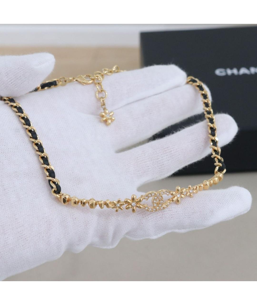 CHANEL Золотое колье, фото 2