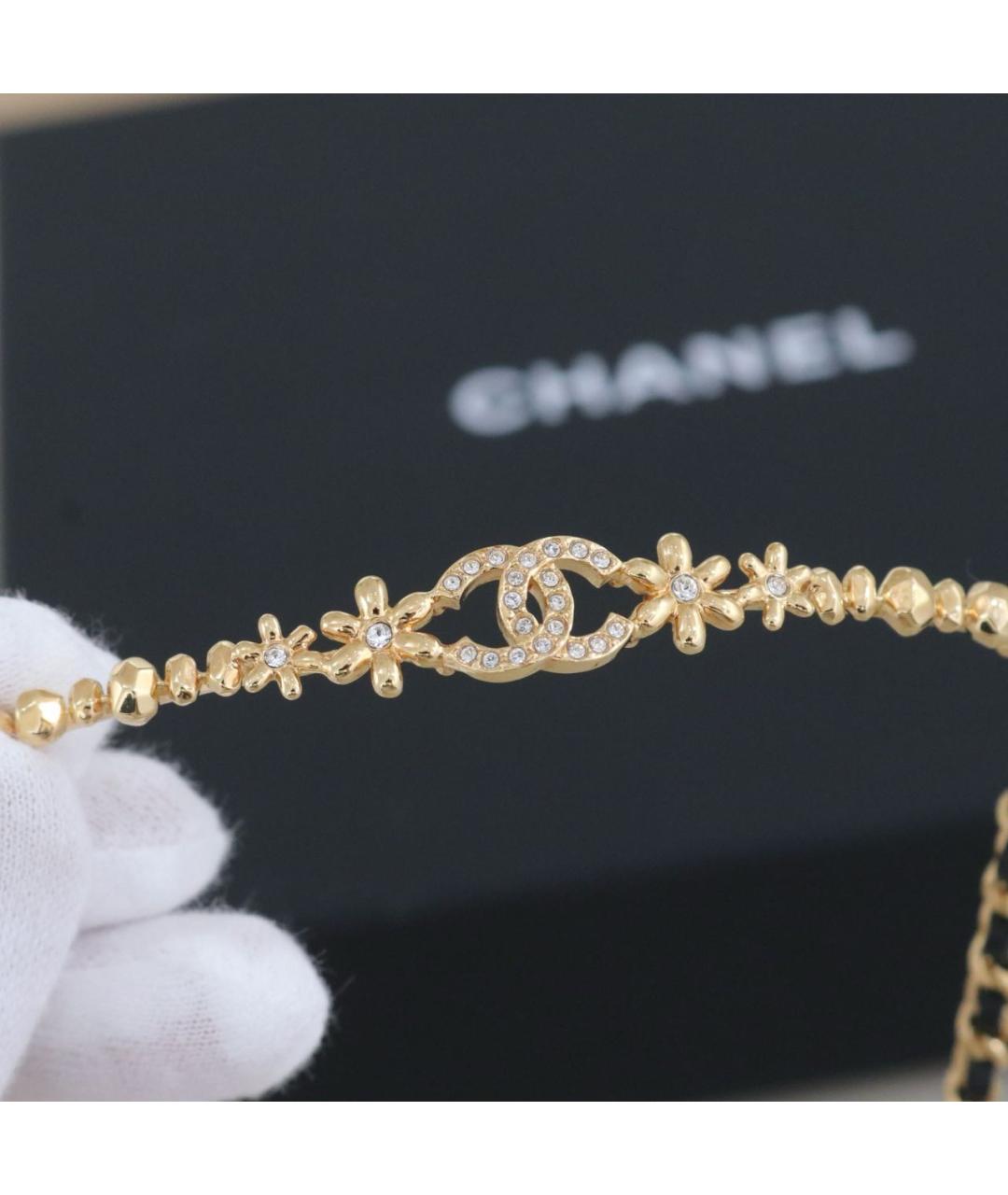 CHANEL Золотое колье, фото 4