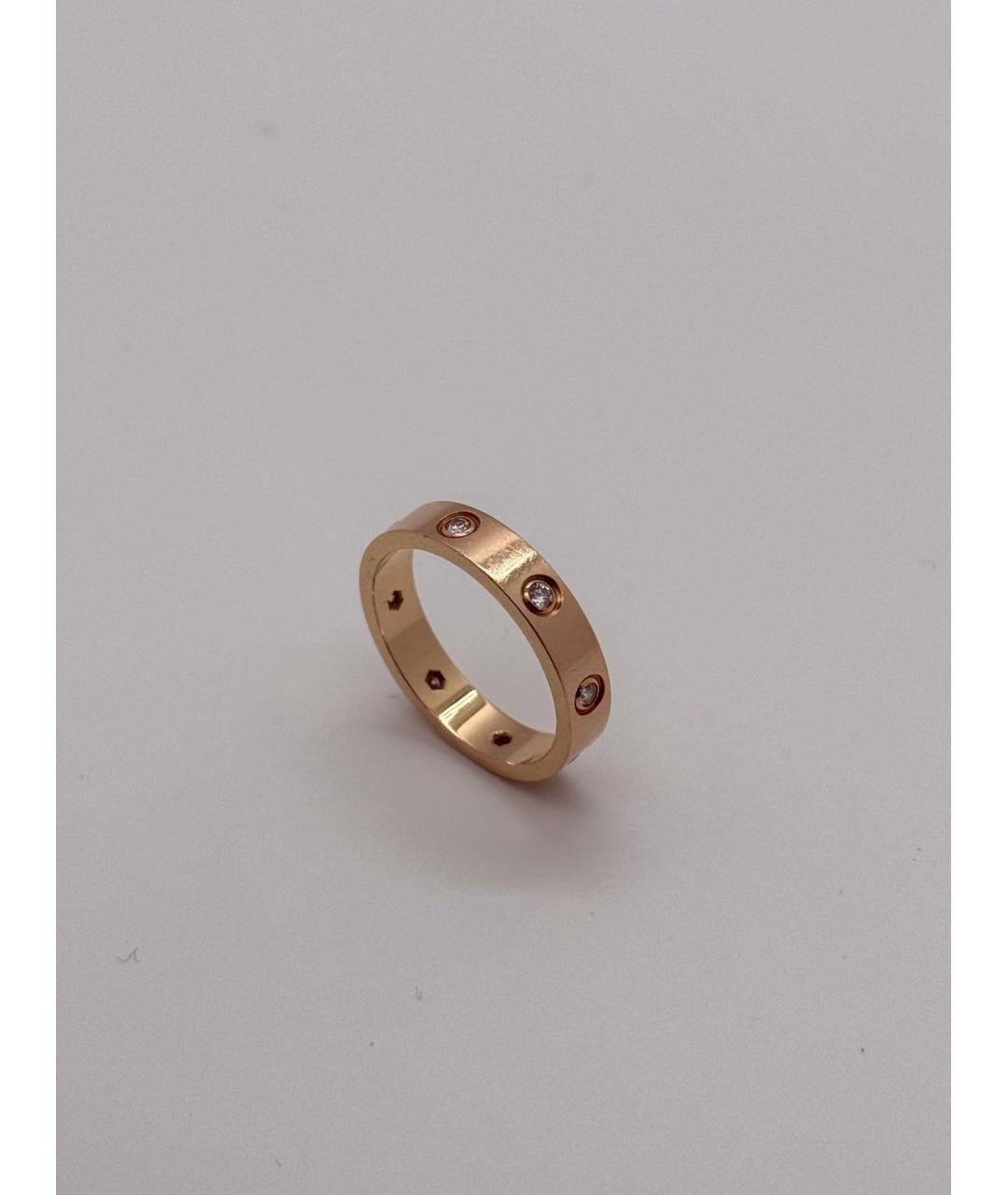 CARTIER Золотое кольцо из розового золота, фото 3