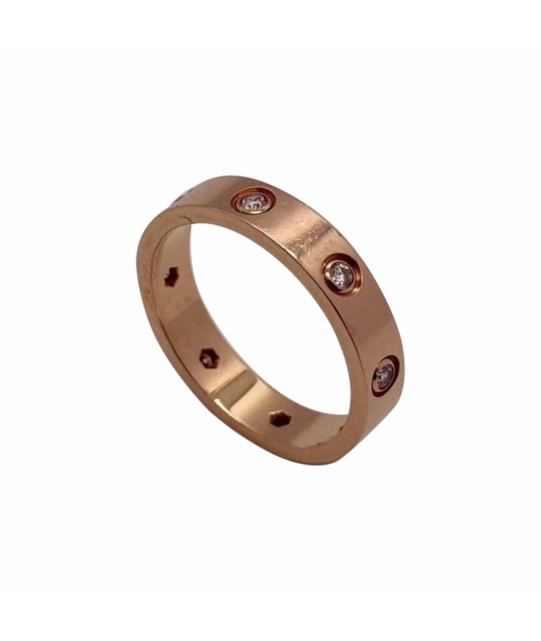 CARTIER Золотое кольцо из розового золота, фото 1
