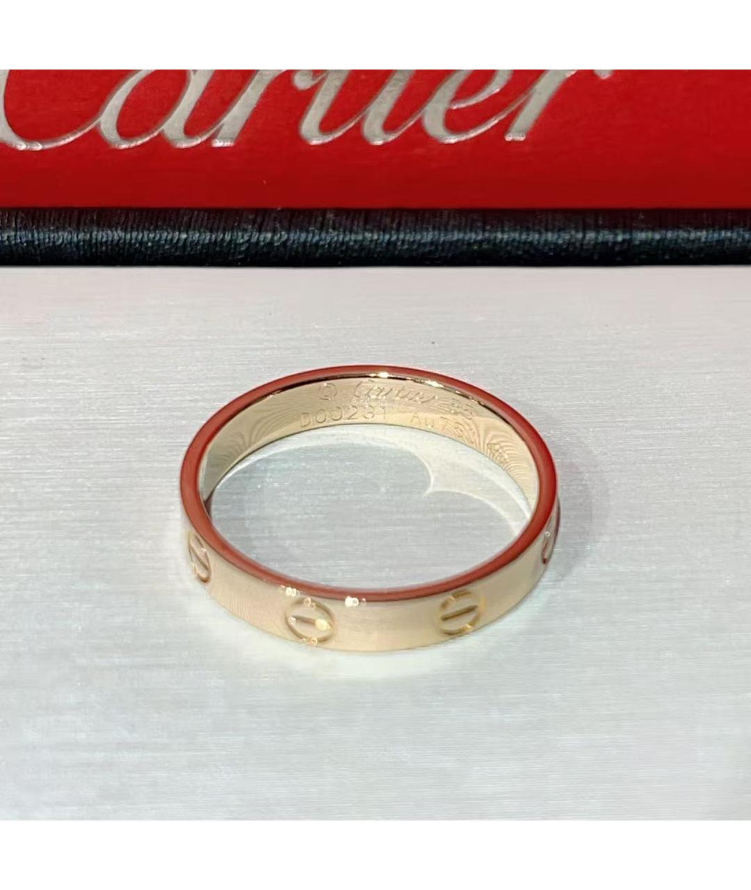 CARTIER Золотое кольцо из розового золота, фото 2