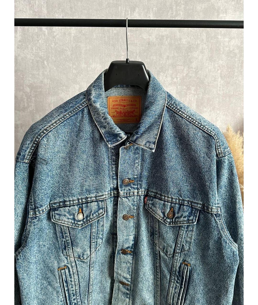 UNDERCOVER Голубая деним куртка, фото 3