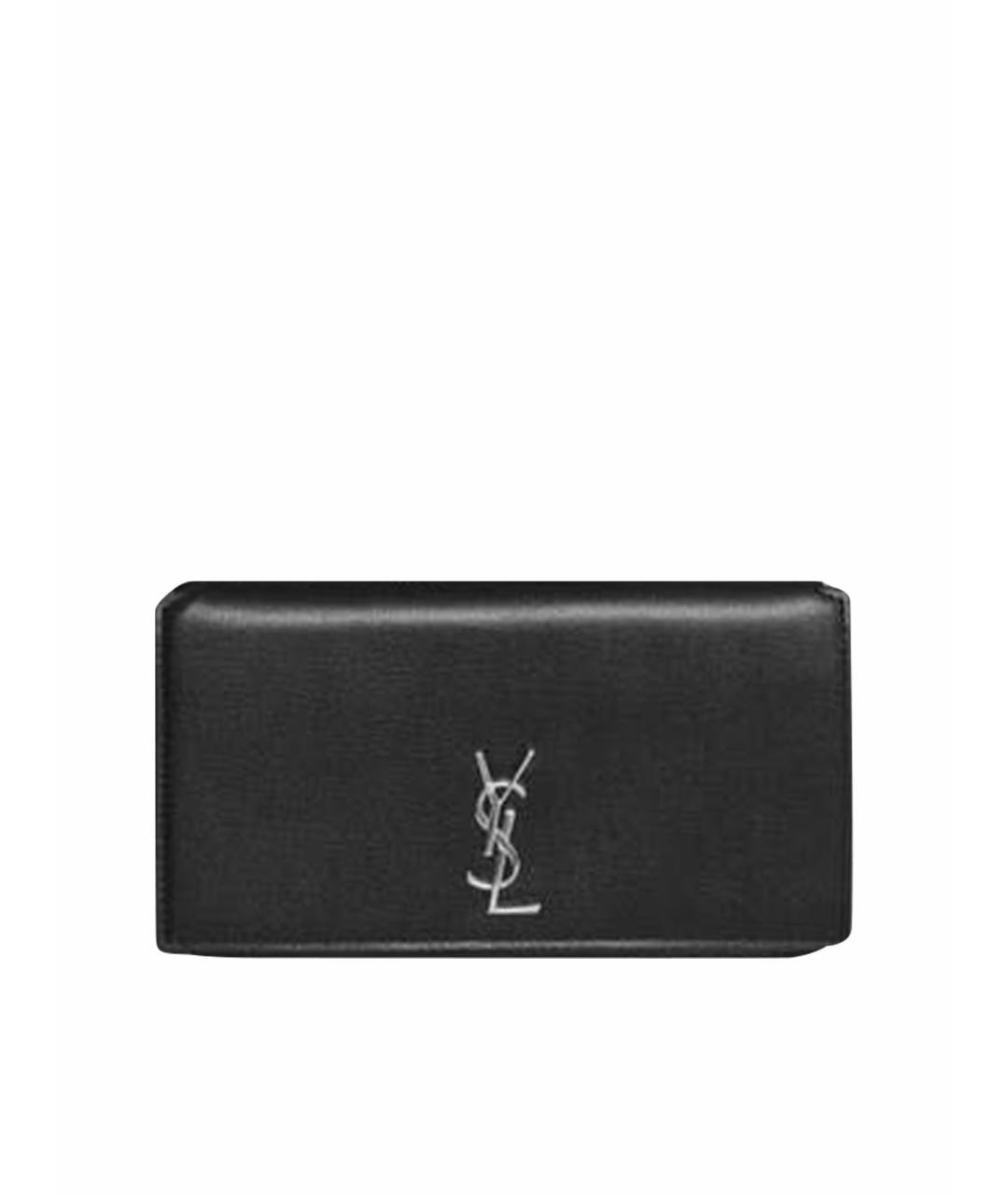 SAINT LAURENT Черная сумка через плечо, фото 1