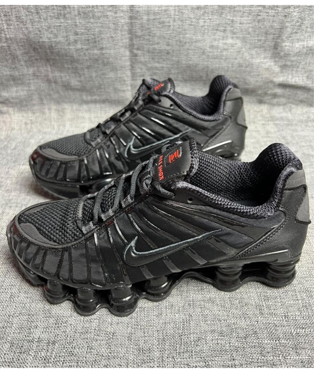 NIKE Черные низкие кроссовки / кеды, фото 5