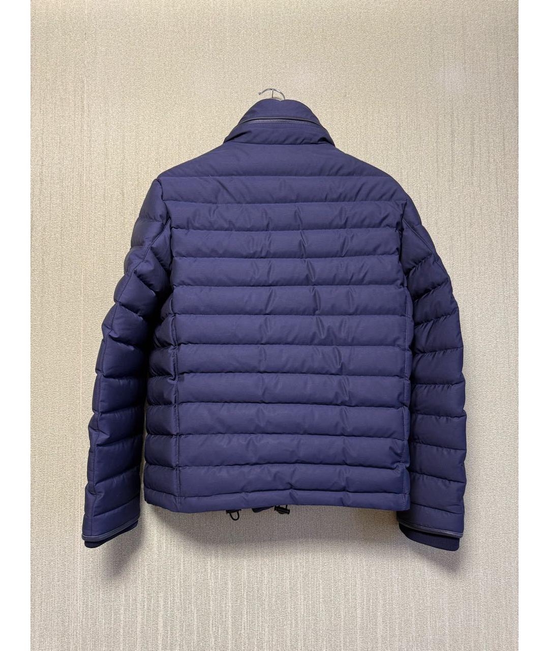 BRIONI Темно-синяя шерстяная куртка, фото 2