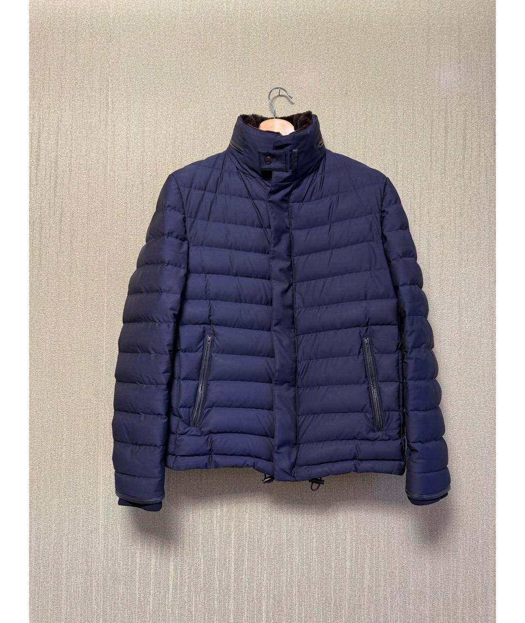 BRIONI Темно-синяя шерстяная куртка, фото 9