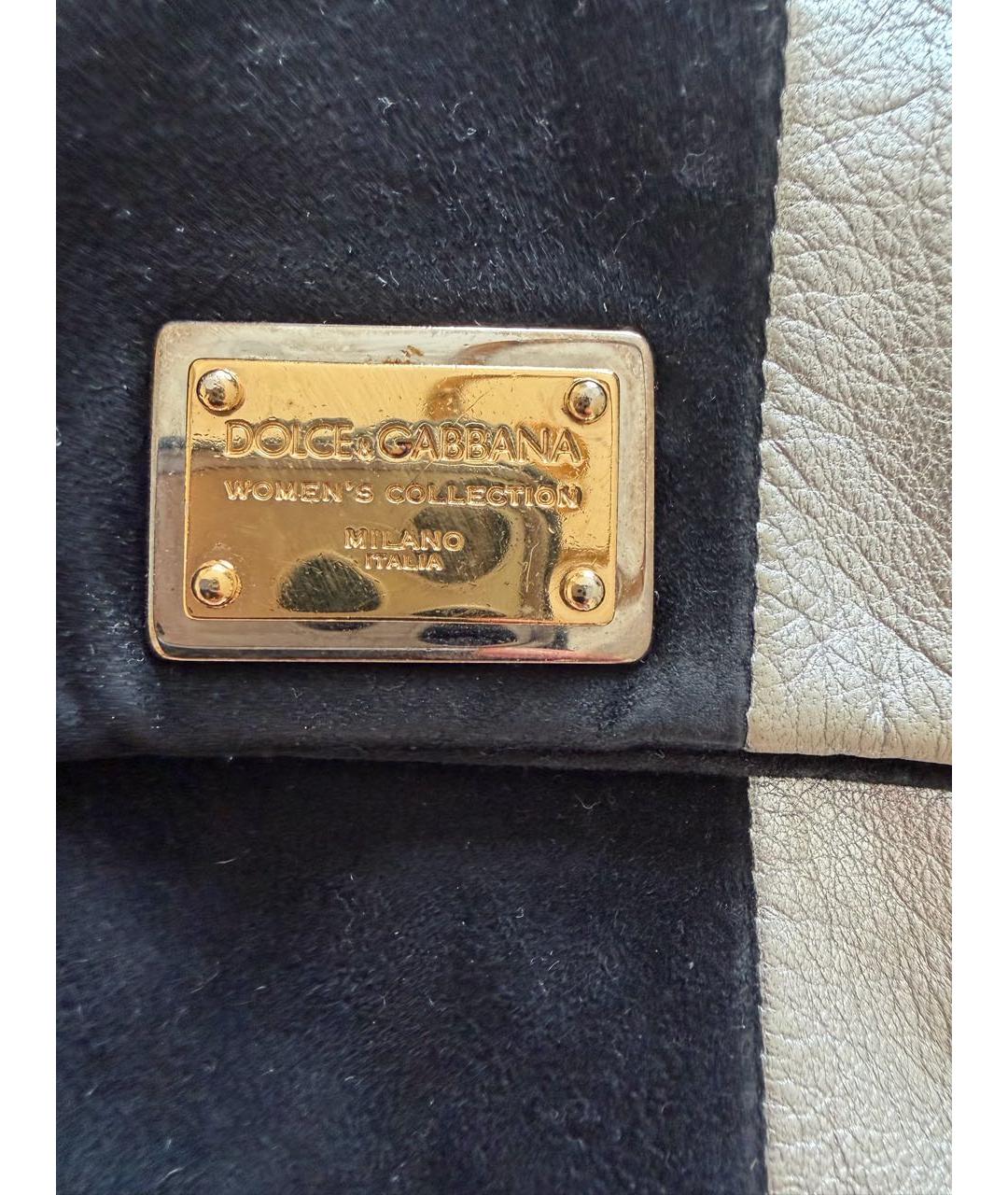 DOLCE&GABBANA Мульти кожаная сумка через плечо, фото 5