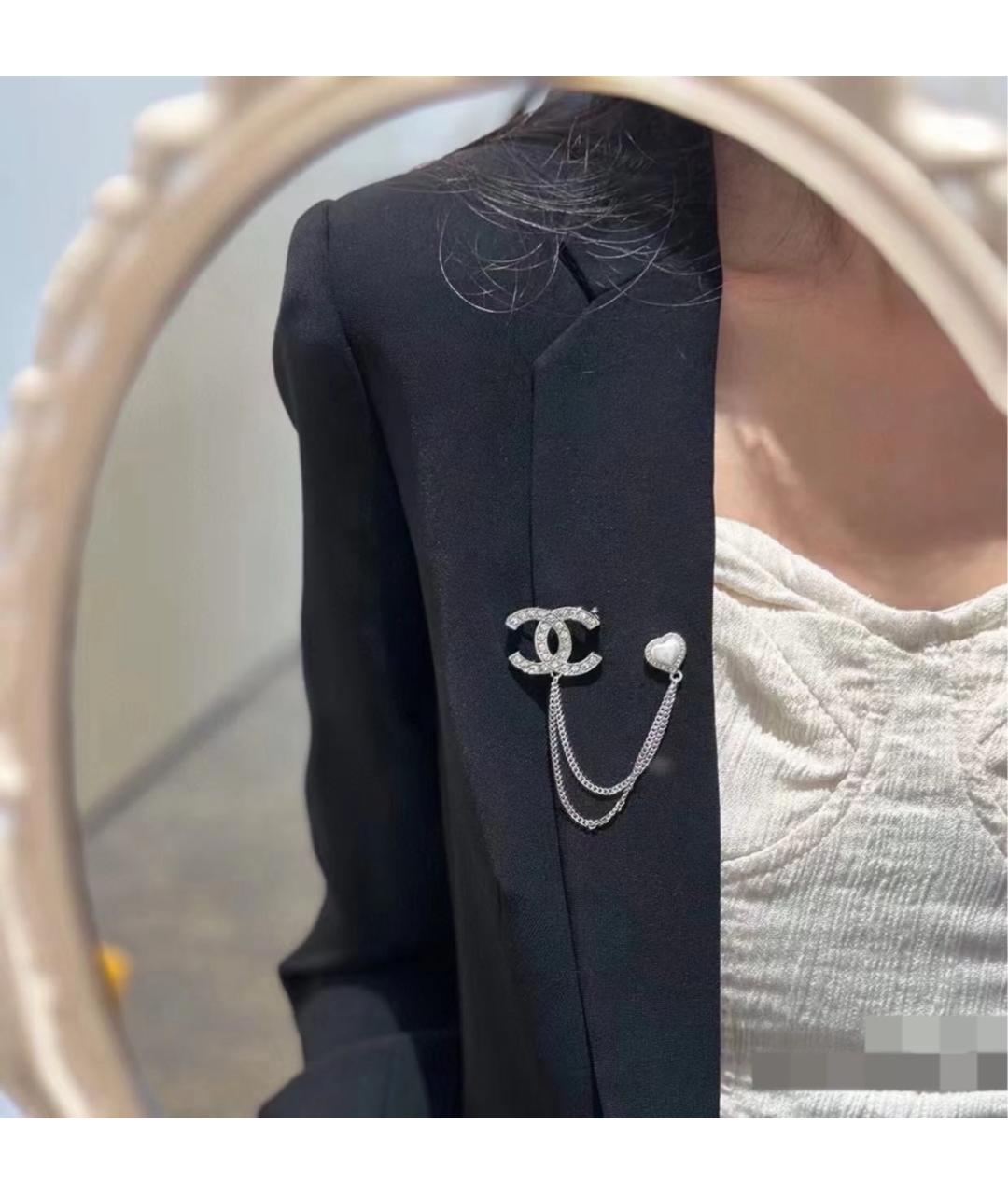 CHANEL Серебряная булавка / брошь, фото 8
