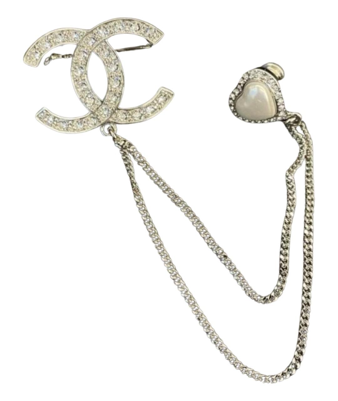 CHANEL Серебряная булавка / брошь, фото 1