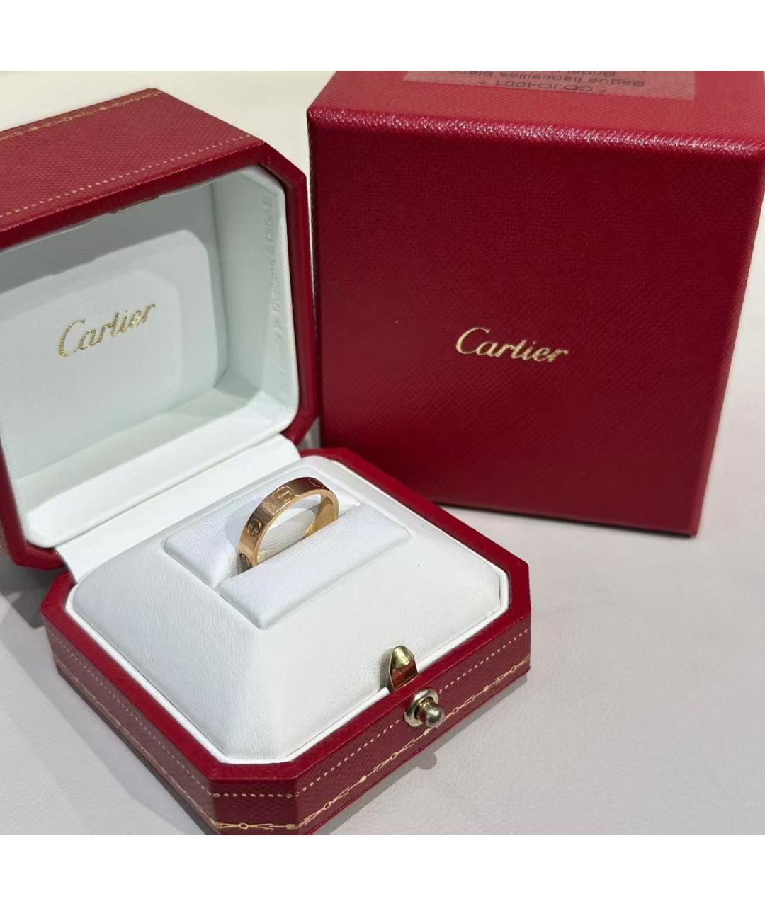 CARTIER Золотое кольцо из розового золота, фото 3