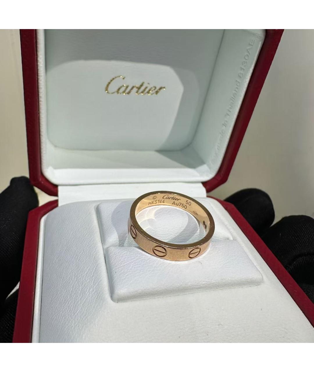 CARTIER Золотое кольцо из розового золота, фото 8