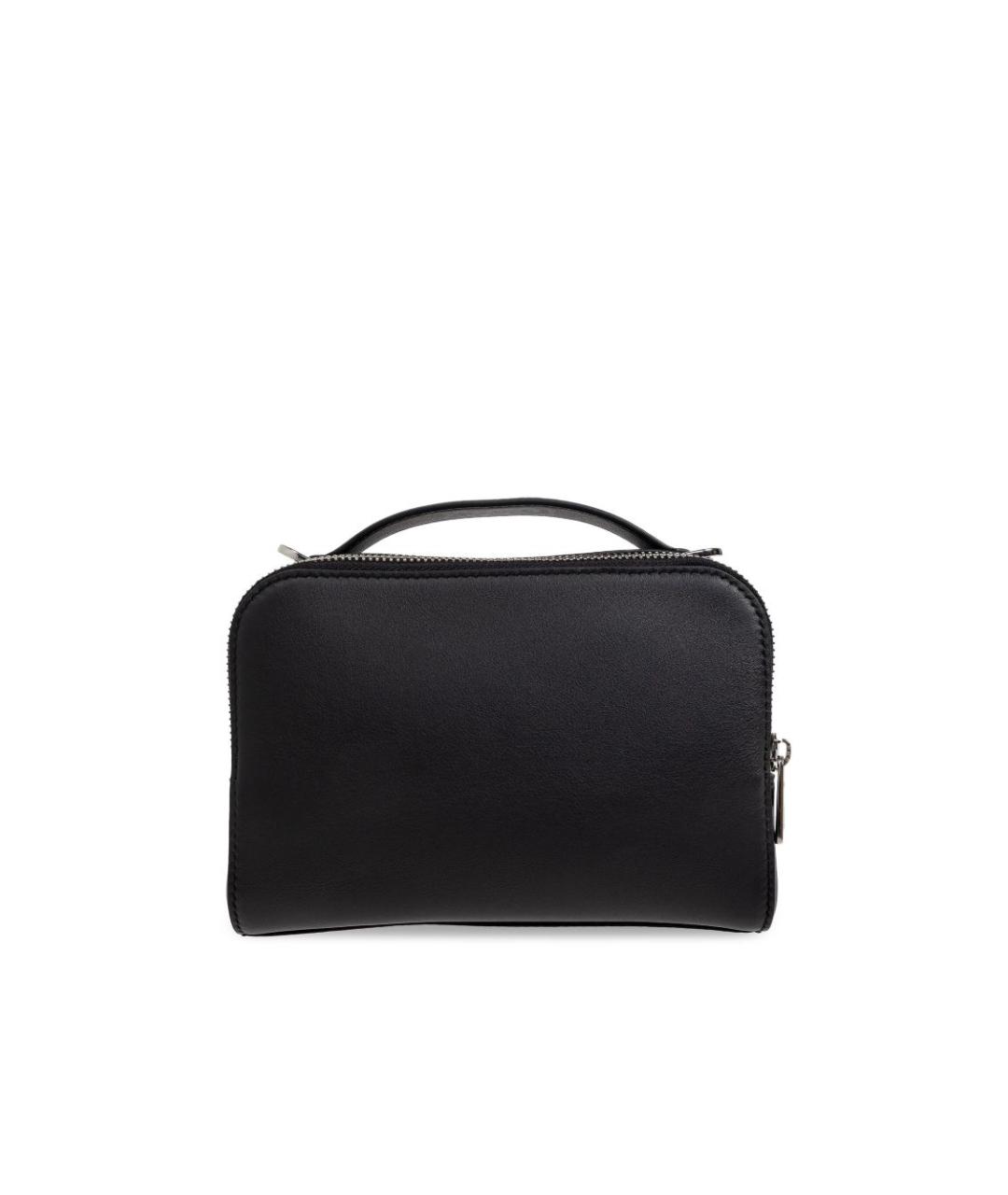 LOEWE Черная кожаная сумка на плечо, фото 6