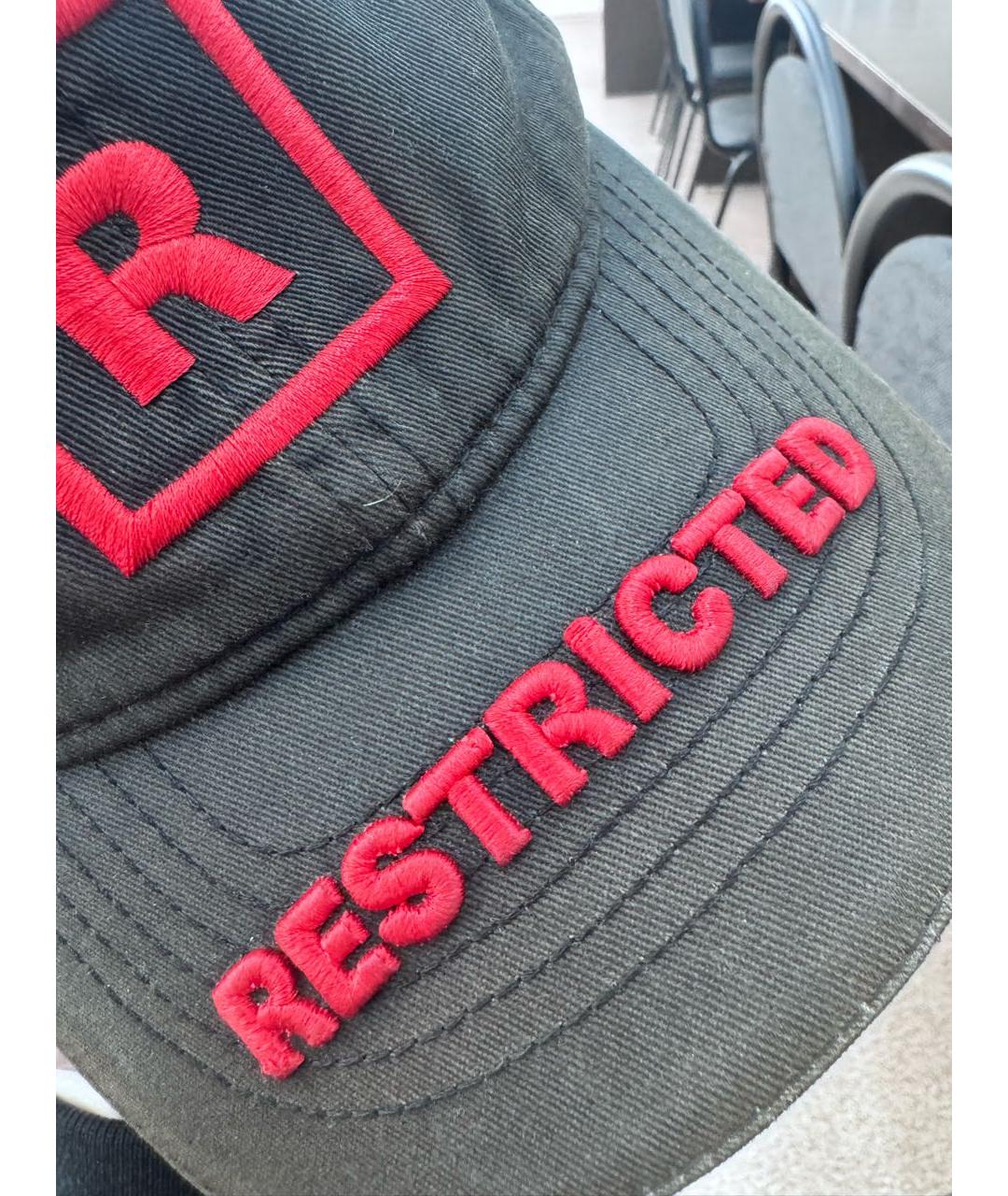 VETEMENTS Черная хлопковая кепка/бейсболка, фото 4