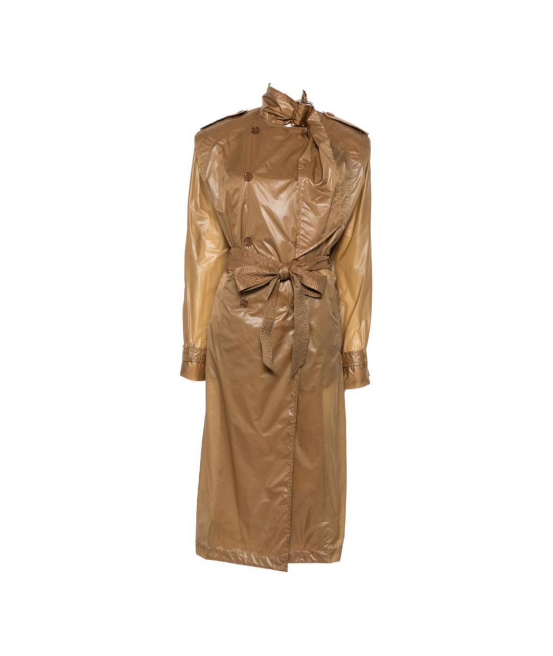 SAINT LAURENT Коричневый тренч/плащ, фото 1