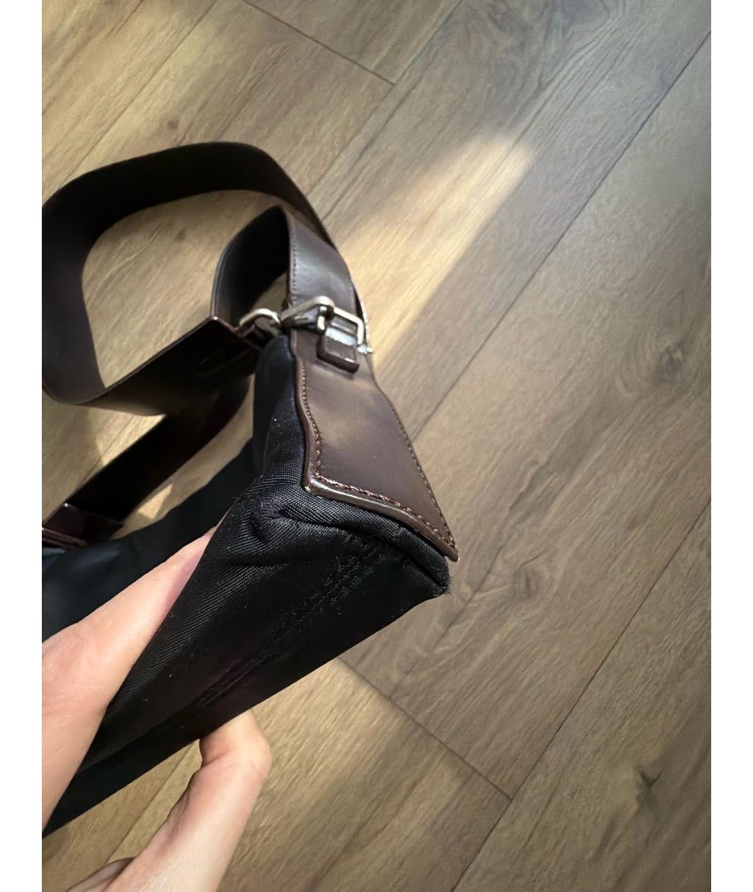 JACQUEMUS Коричневая кожаная сумка через плечо, фото 6