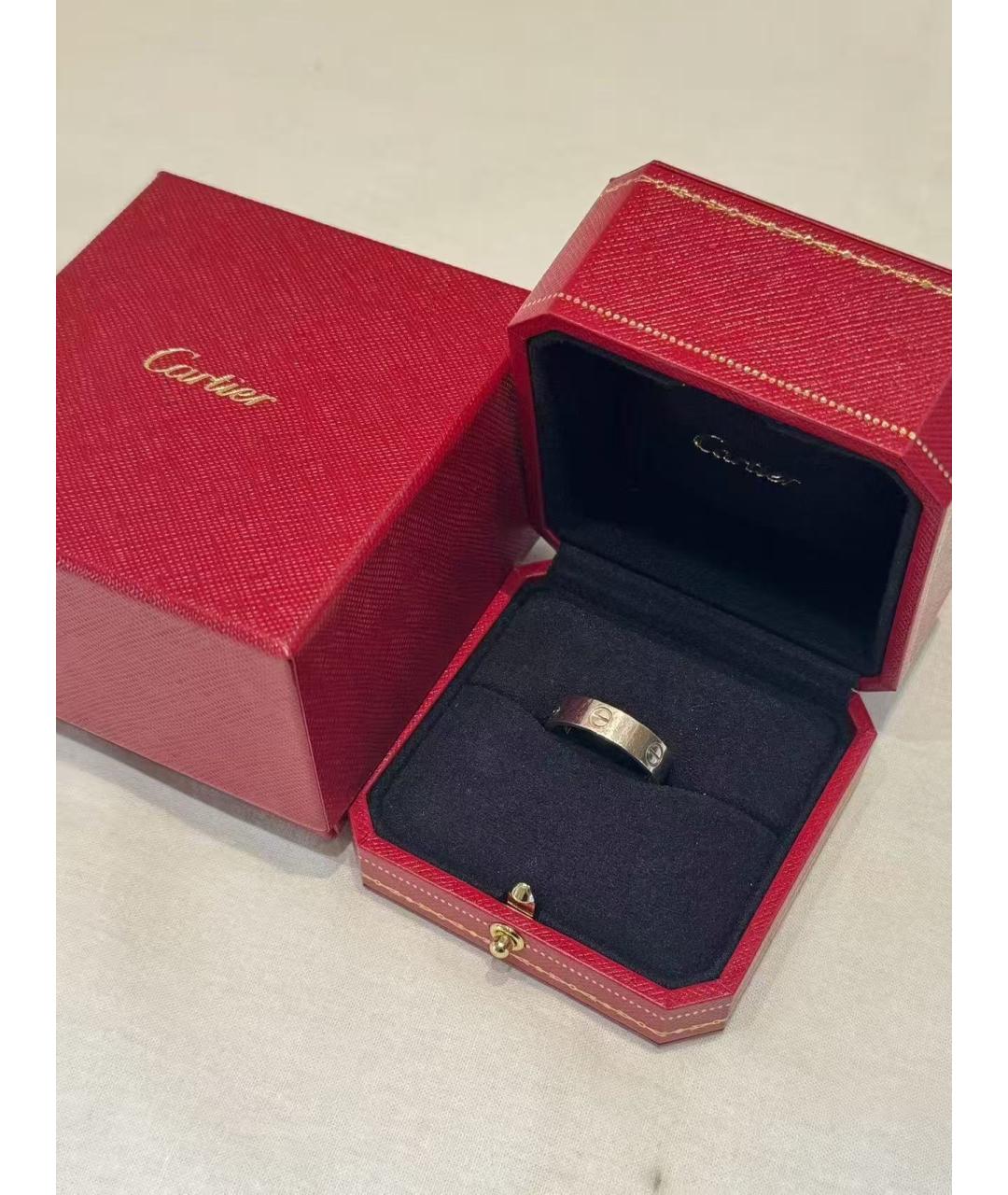 CARTIER Серебряное кольцо из белого золота, фото 3