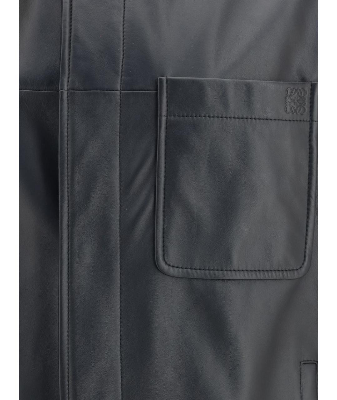 LOEWE Черная кэжуал рубашка, фото 3