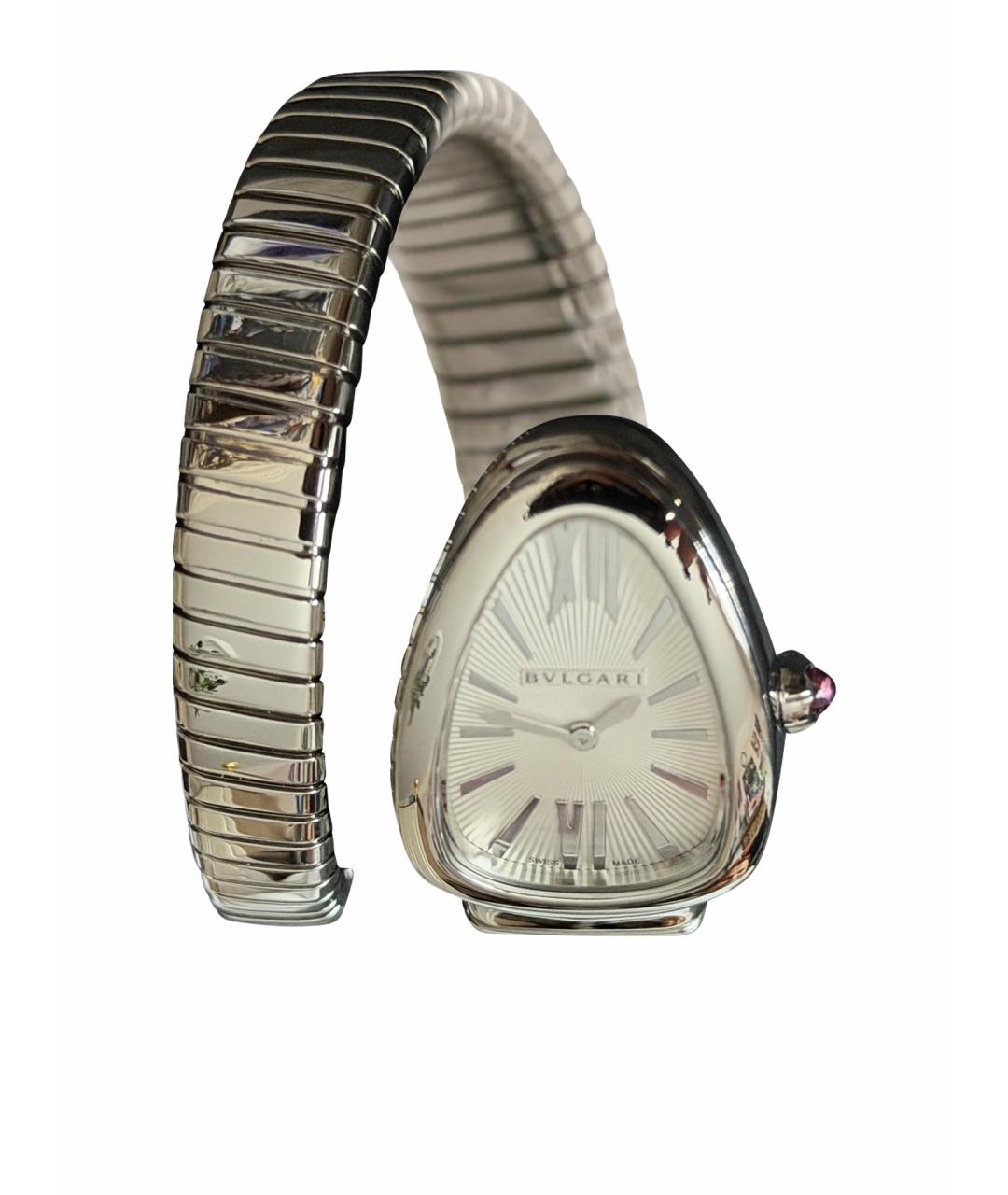 BVLGARI Серебряные часы, фото 1