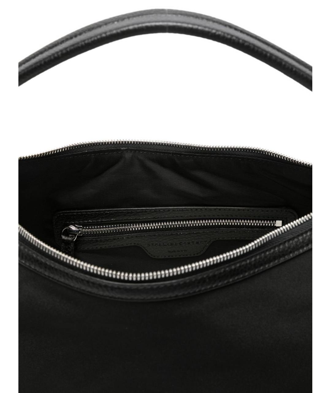 STELLA MCCARTNEY Черная синтетическая сумка через плечо, фото 4