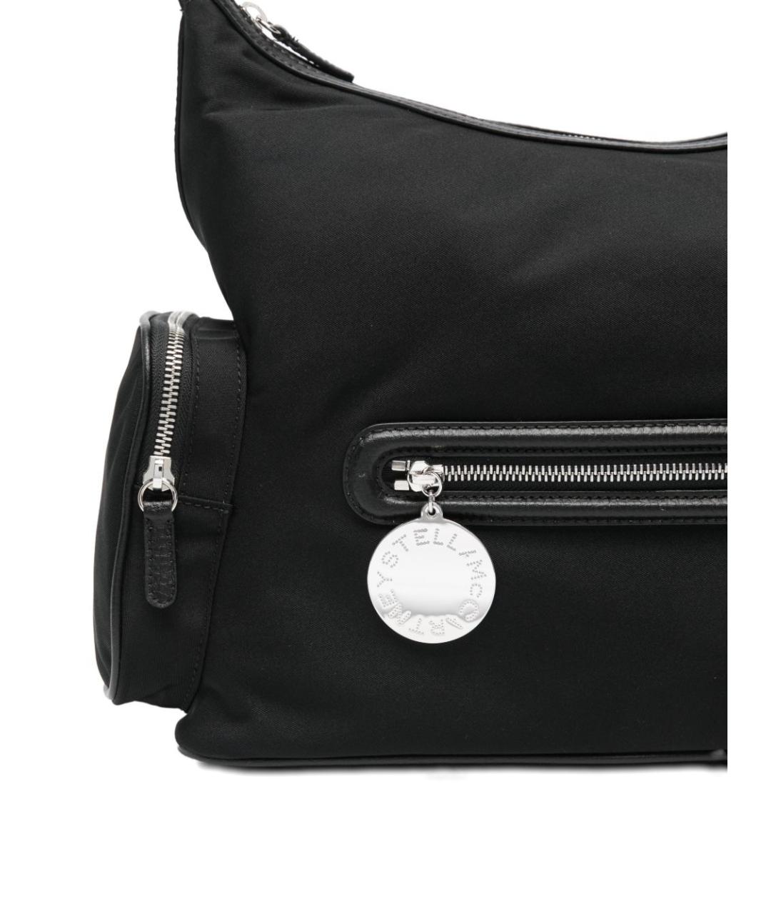 STELLA MCCARTNEY Черная синтетическая сумка через плечо, фото 2