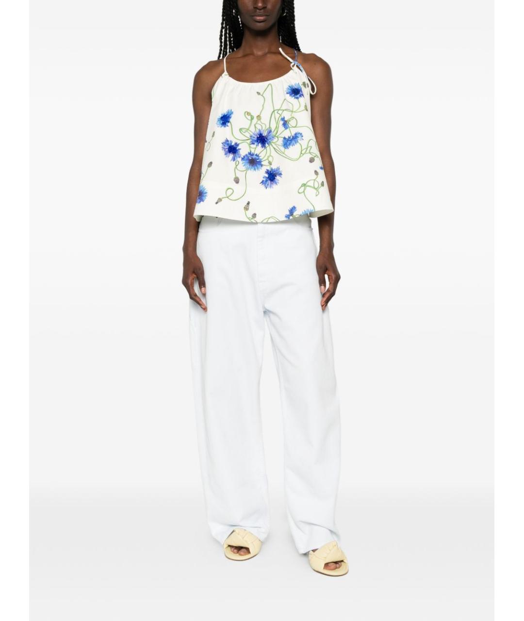 STELLA MCCARTNEY Белая майка, фото 2