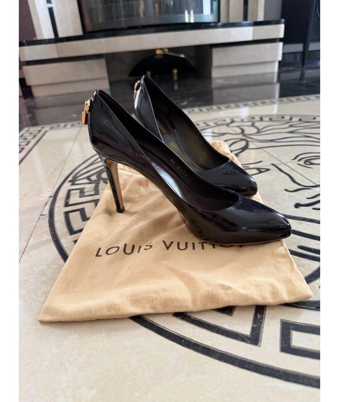 LOUIS VUITTON Черные туфли, фото 4