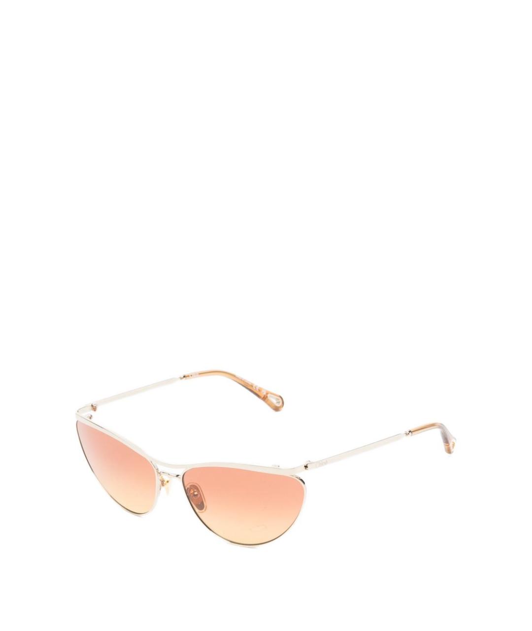 CHLOE Серебряные солнцезащитные очки, фото 2