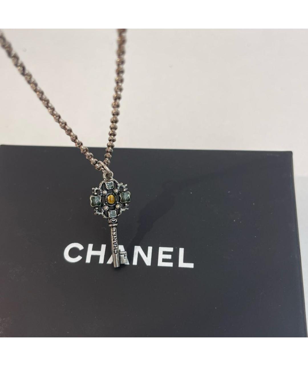 CHANEL Серебряная подвеска, фото 3