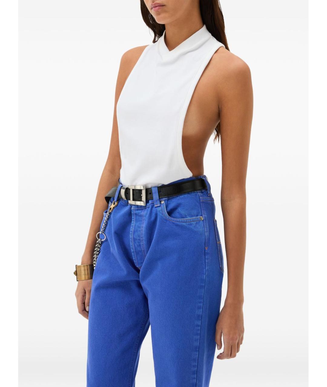 VERSACE Белая хлопковая майка, фото 3