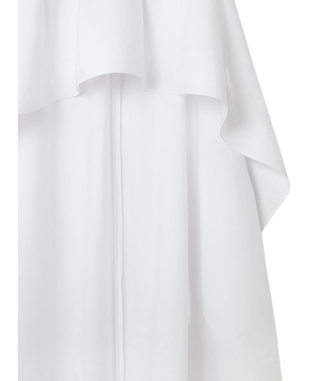 STELLA MCCARTNEY Белая хлопковая юбка миди, фото 2