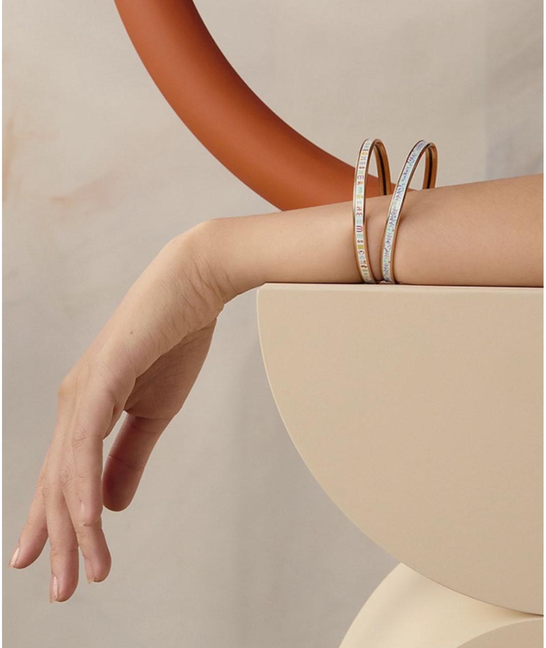 HERMES Мульти металлический браслет, фото 5