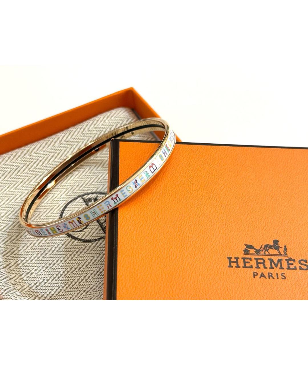 HERMES Мульти металлический браслет, фото 4