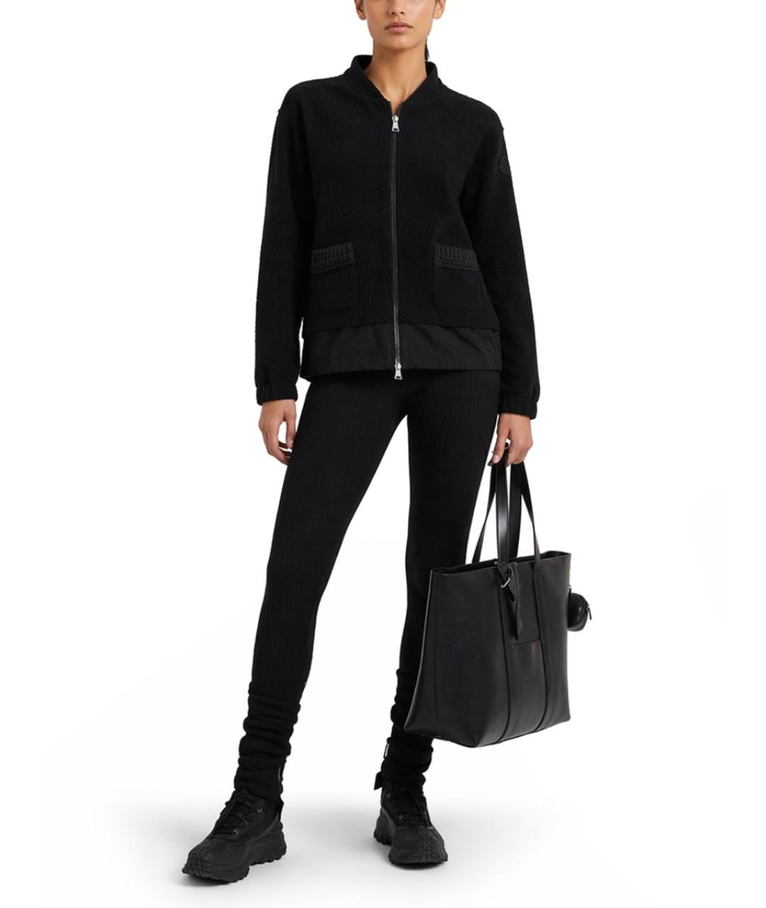 MONCLER Синий полиэстеровый кардиган, фото 2