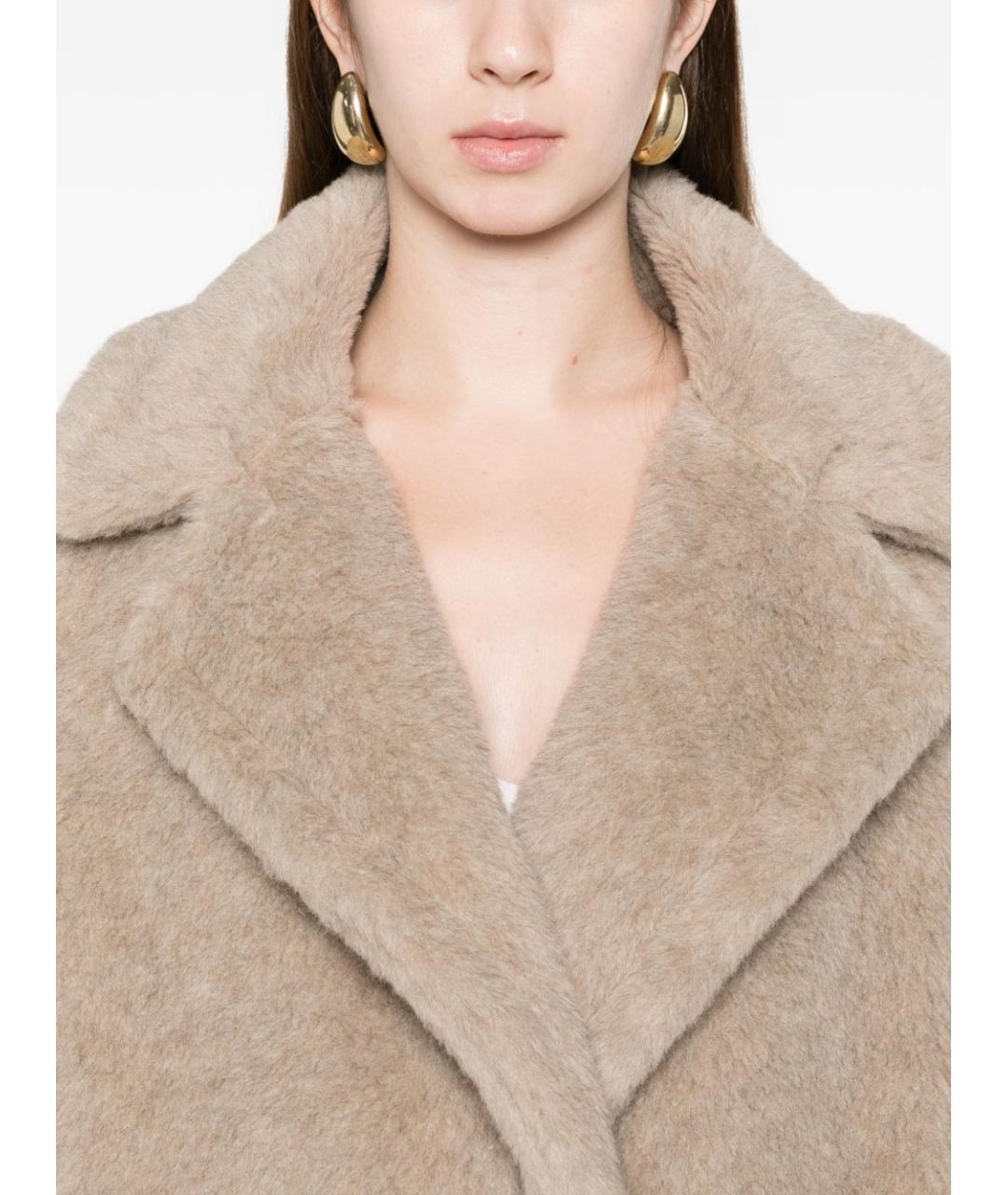 MAX MARA Бежевое кашемировое пальто, фото 2