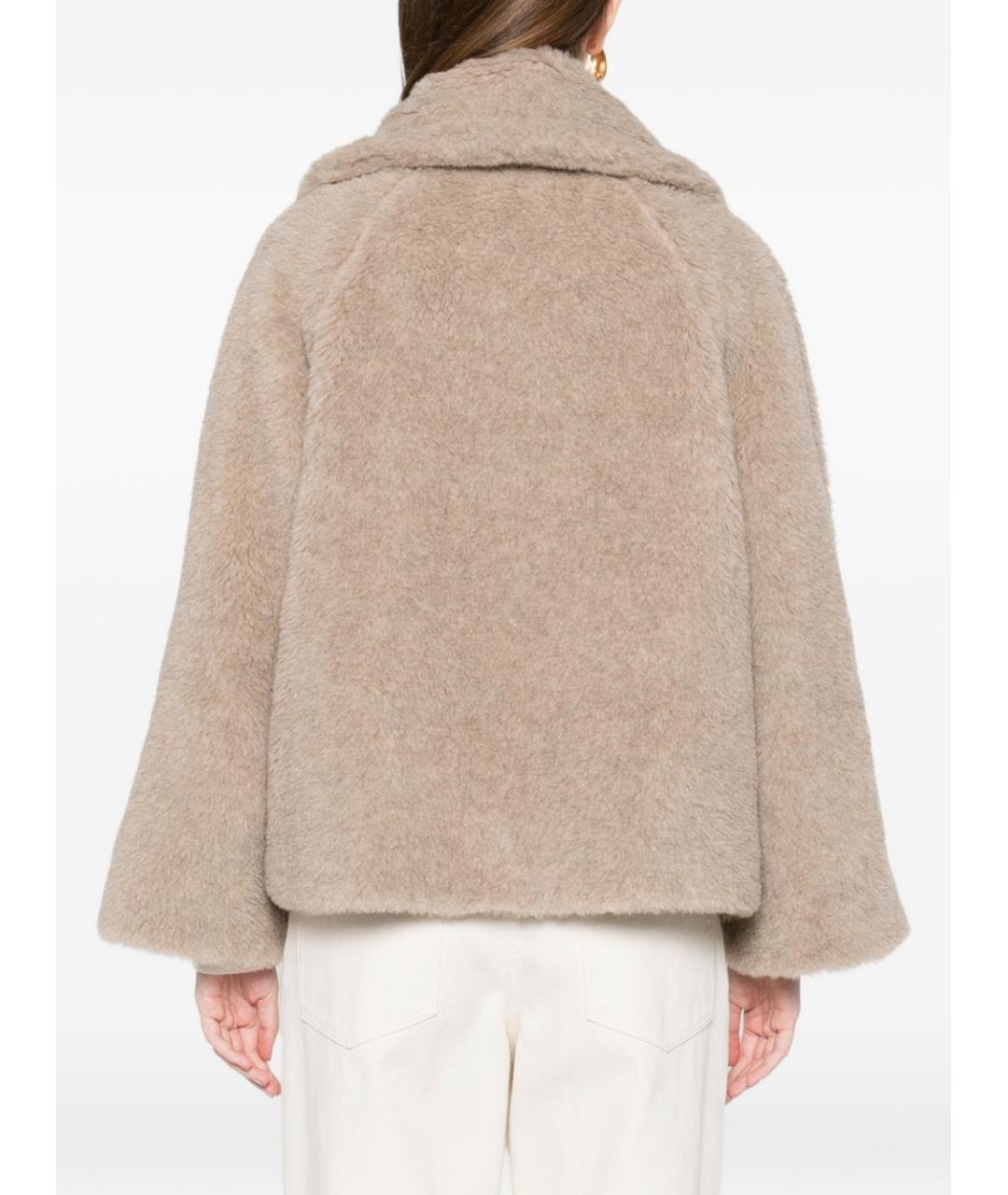 MAX MARA Бежевое кашемировое пальто, фото 3