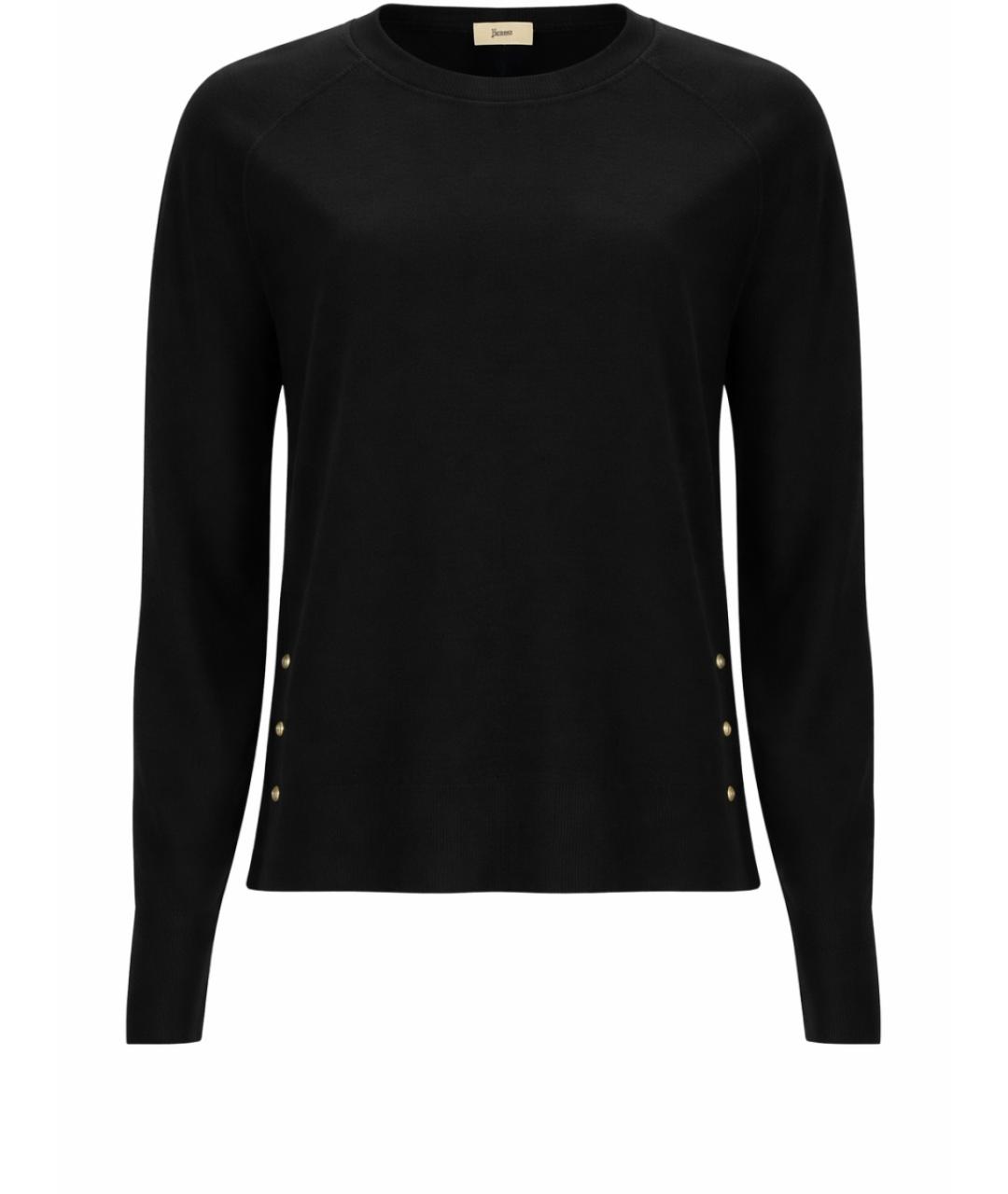 HERNO Синий хлопковый джемпер / свитер, фото 1