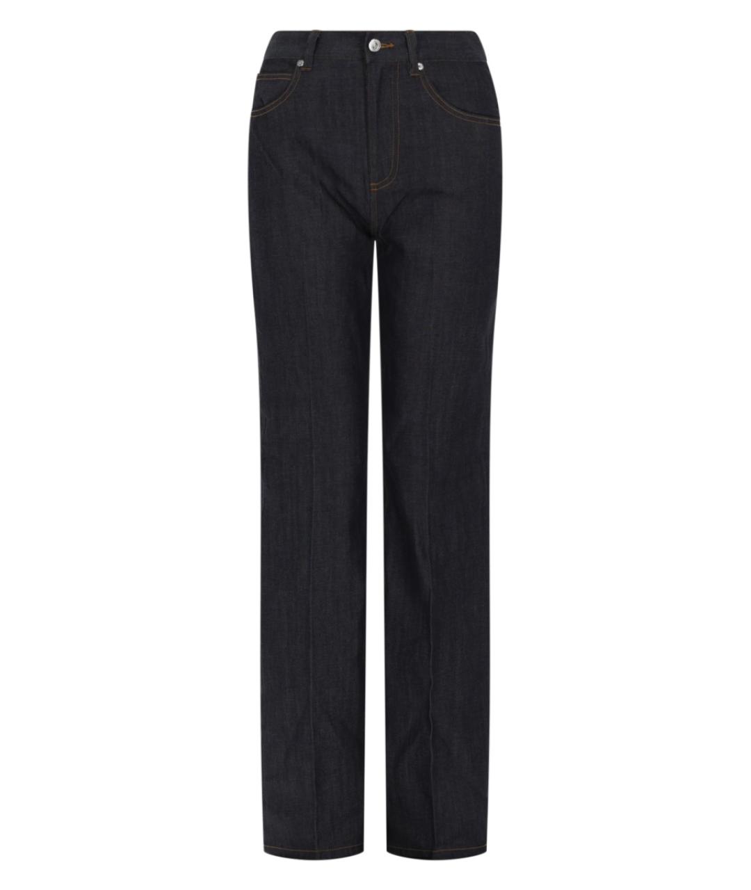 A.P.C. Синие хлопковые прямые джинсы, фото 1