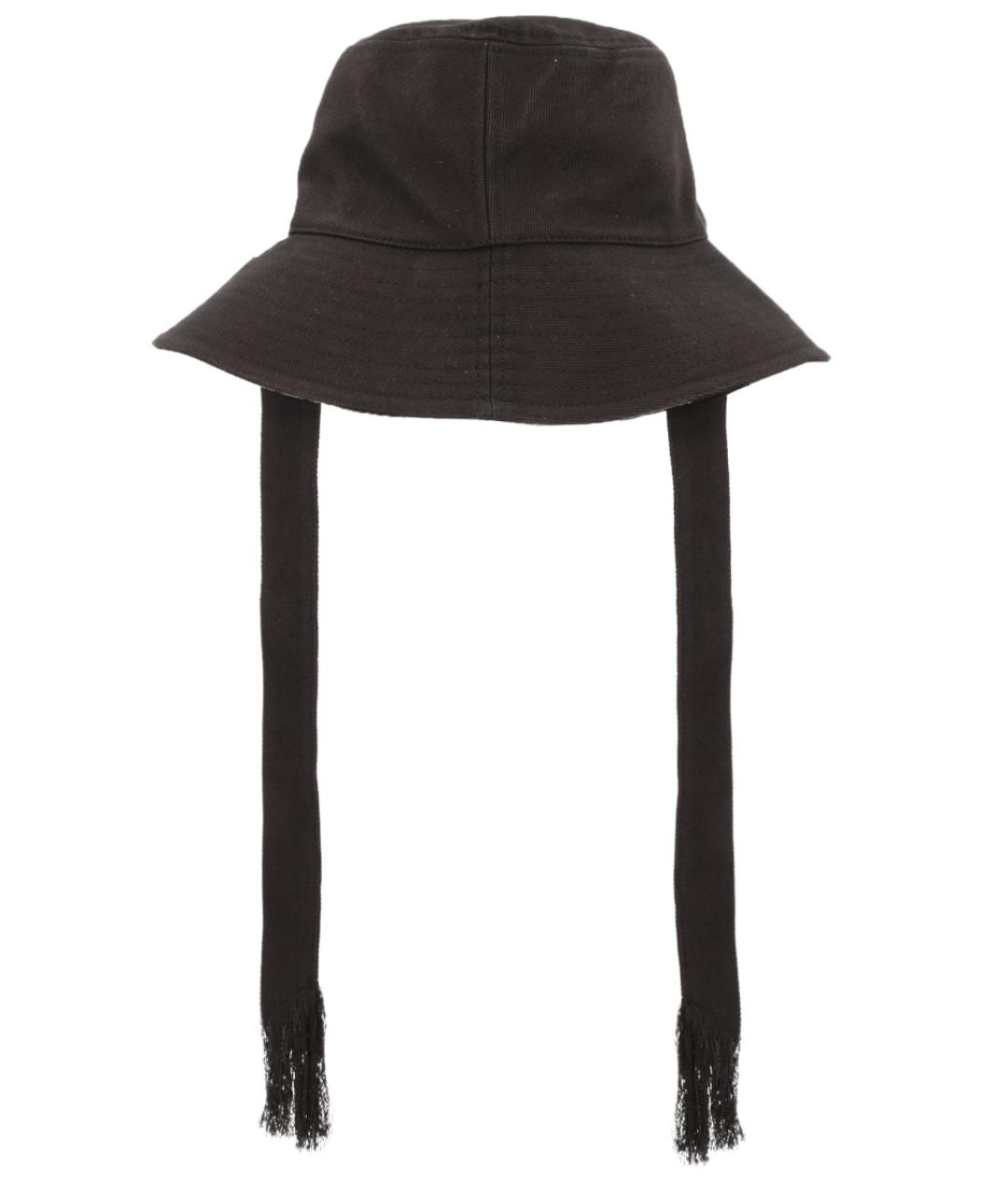 ISABEL MARANT Черная хлопковая шляпа, фото 2