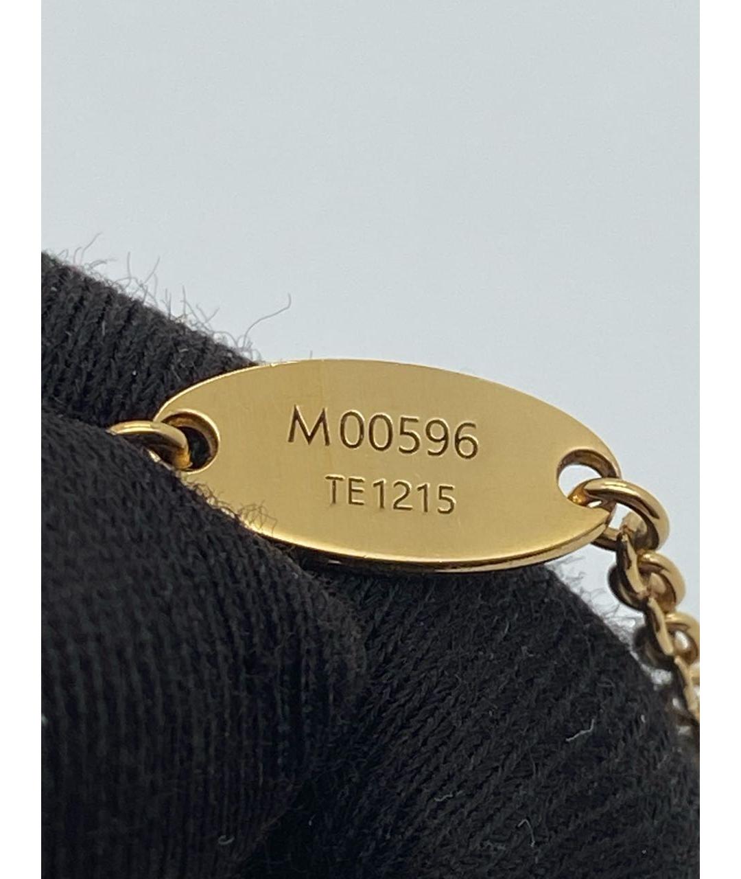 LOUIS VUITTON Золотое металлическое колье, фото 4