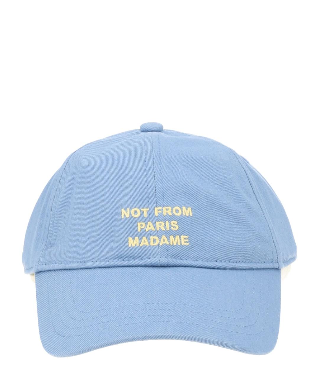 Drole de Monsieur Синяя хлопковая кепка/бейсболка, фото 1
