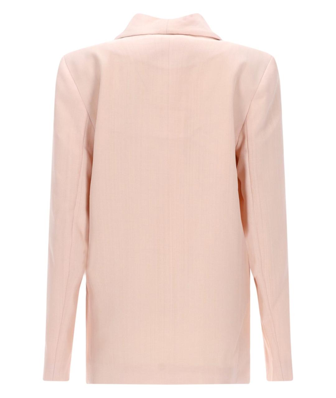 LOULOU STUDIO Розовый вискозный жакет/пиджак, фото 2